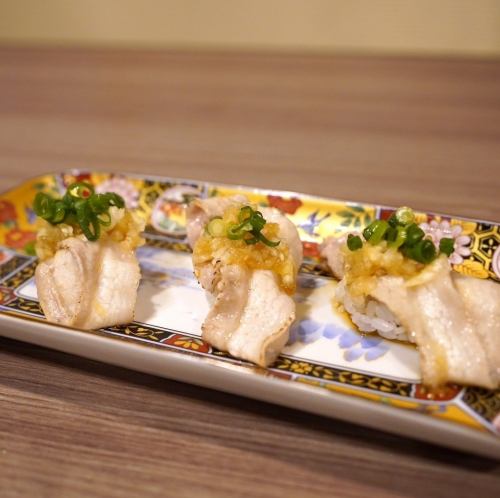 あぐー豚握り寿司　3貫