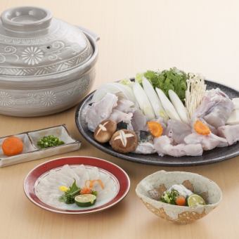 Winter-only dinner: Enjoy fugu ♪ Tetchiri course, 5 dishes, 12,705 yen (tax included)