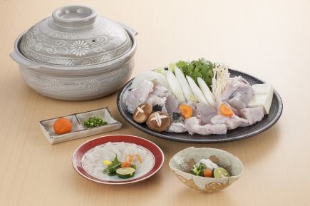Winter-only dinner: Enjoy fugu ♪ Tetchiri course, 5 dishes, 12,705 yen (tax included)