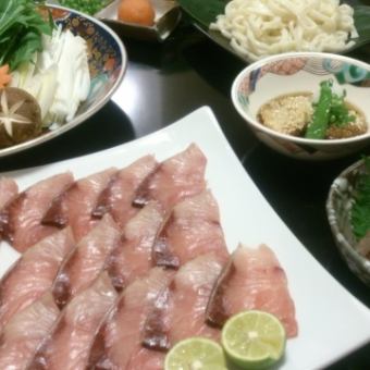 ≪ディナー≫【季節限定！寒ぶりしゃぶしゃぶ♪】寒ぶりのしゃぶしゃぶなど全5品9818円(税込)