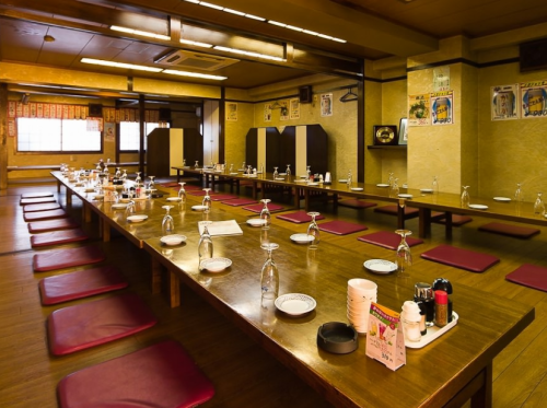 The largest area in the area! There are seats for 70 people in a private room!
