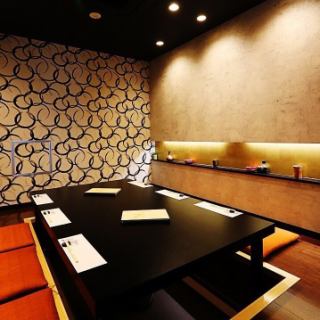 [Completely private room seating] Enjoy delicious food to your heart's content in a calm, modern Japanese private space.[Okayama/Izakaya/Private room/Banquet/All-you-can-drink/Alcohol/Fish/Meat/Completely private room/Company banquet/Women's party/After-party/Birthday/Saku drinking/Kurashiki]