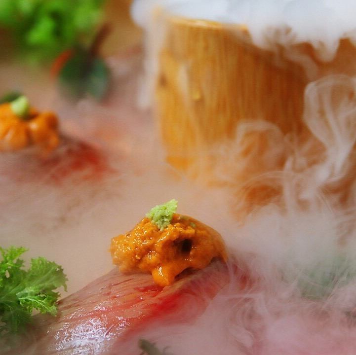 肉和鱼都可以享用的豪华套餐登场！4,000日元～含2小时无限量畅饮！