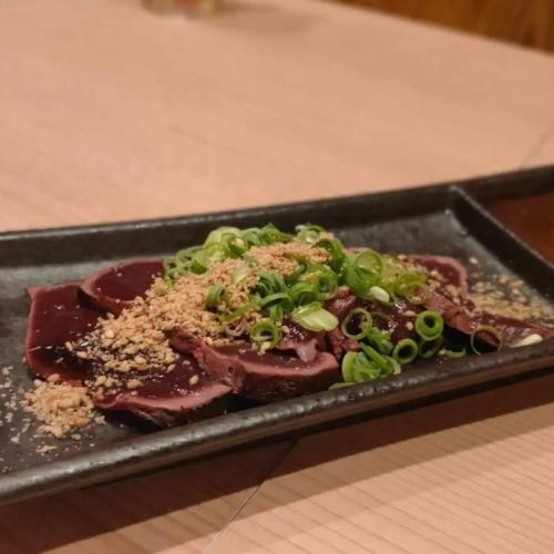 Wagyu beef liver sashimi