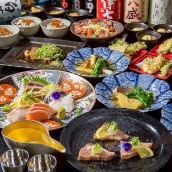 【月～木限定/コスパ◎】瀬戸内の旬をしっかり満喫♪乾杯時のみ生ビール付全10品