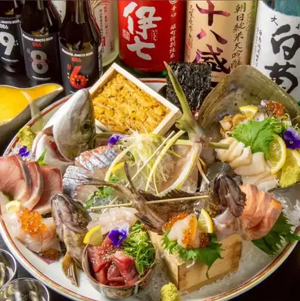 【店主おまかせ極上宴会】千屋牛や生雲丹・高級ウイスキー&日本酒完全飲み放題 11800円