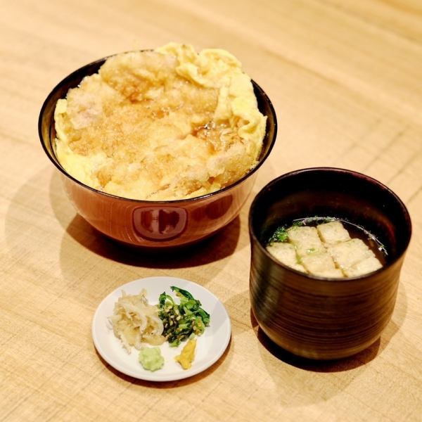 Roast cutlet rice bowl