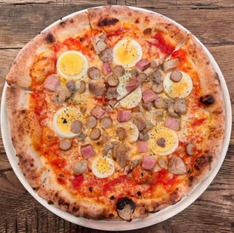 【토마토】 고기를 좋아하는 미트 피자