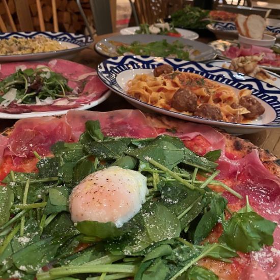 A 5-minute walk from Umeda! Fashionable girls' night out at an Italian bar under the overpass!