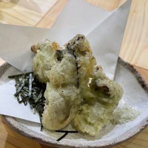 カキの磯辺あげ