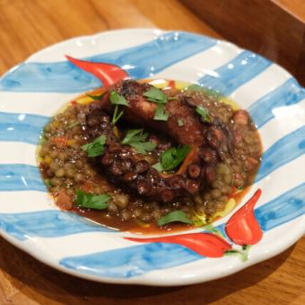 タコの煮込み ～ポルポ ディ アッフォガード～