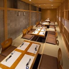最大20名様、完全個室空間。会社宴会に最適です。※建築中に付き画像は姉妹店です。