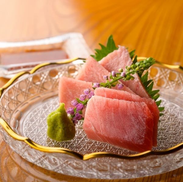 素材にこだわったお刺身