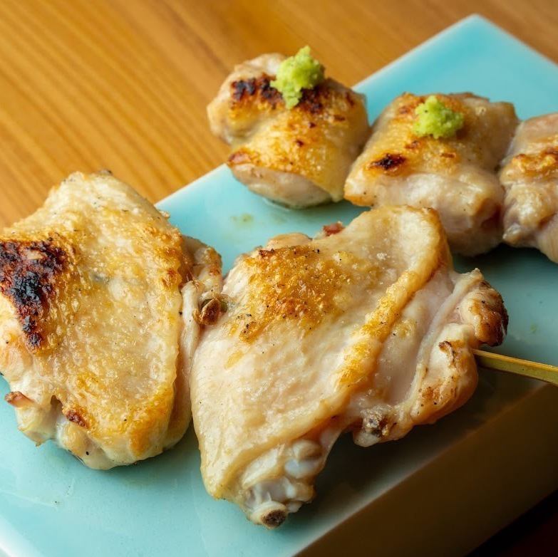 一本一本丁寧に炭で焼き上げました。絶品をどうぞご賞味ください