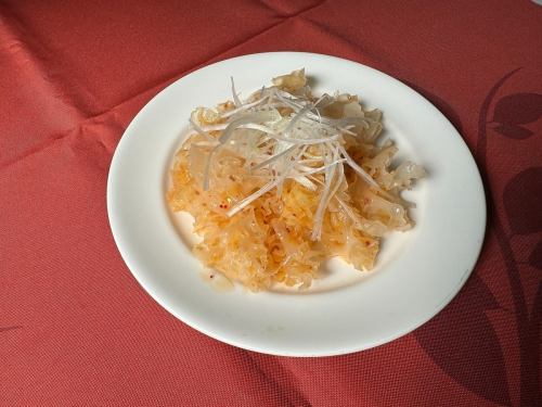 White fungus with Chinese dressing