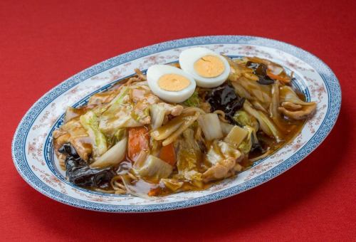 The famous and hearty ``Cantonese Yakisoba''