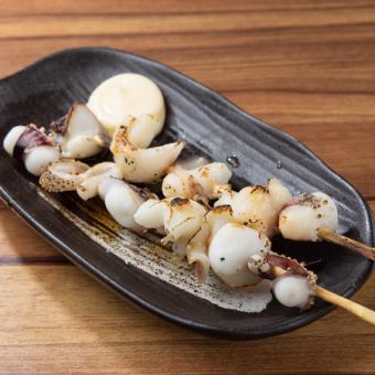 ゲソ串焦がし焼き　2本
