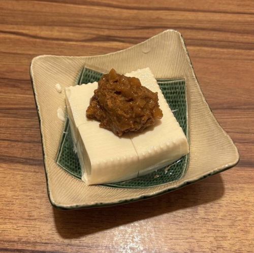 肉みそのせ冷奴