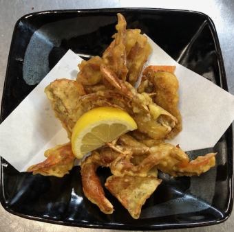 小蟹のクリスプ揚げ