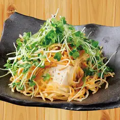 パリパリポテトの豆腐サラダ