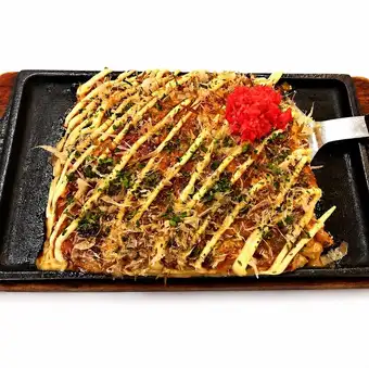 ネバリスターの明太もちチーズとろろ焼き