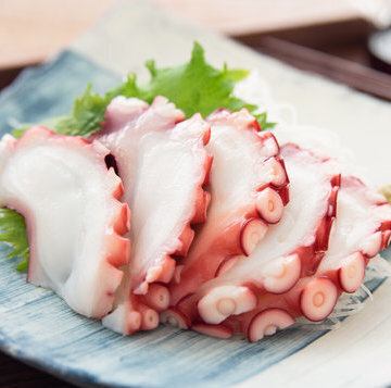 活タコ刺し