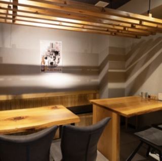 最大10名様の個室席も完備◎