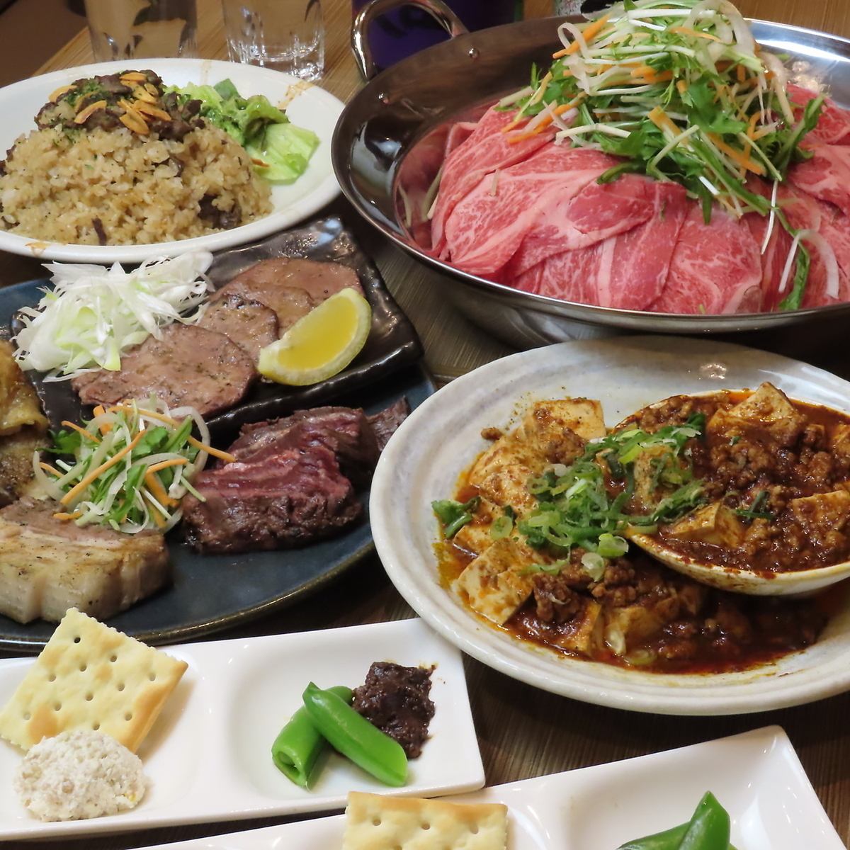 お家ではできない肉料理あり！とにかくお肉が食べたい人集合！