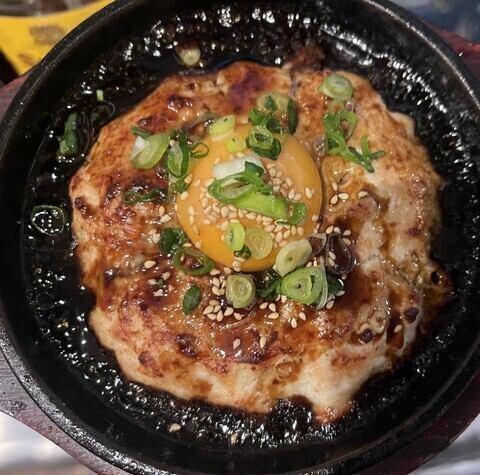 つくね鉄板焼き