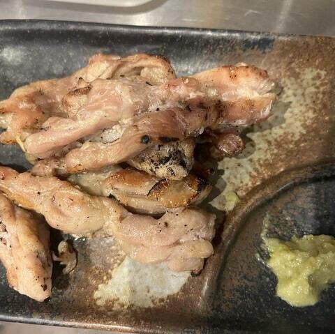 せせりの炙り焼き