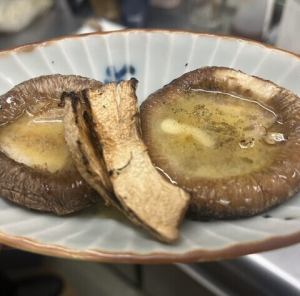 黄油酱油烤香菇