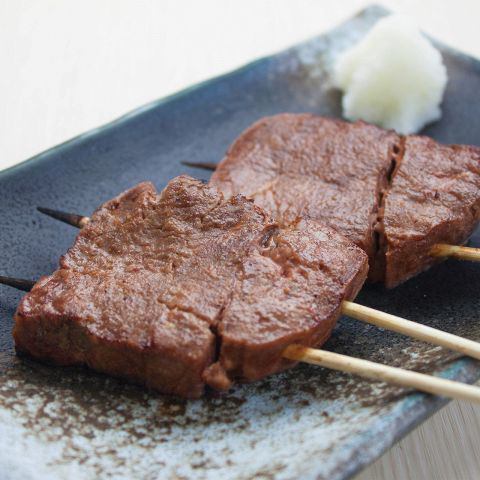 [Revival!] Beef fillet skewers with grated daikon radish sauce