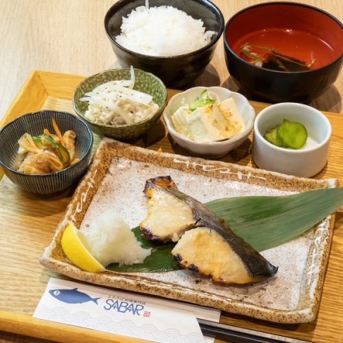 西京风味烤鲭鱼套餐