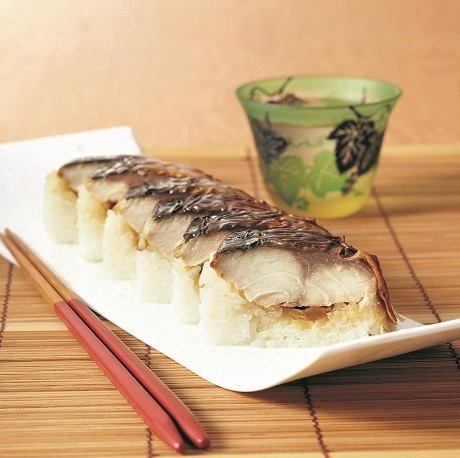 烤青花魚壽司（8件）