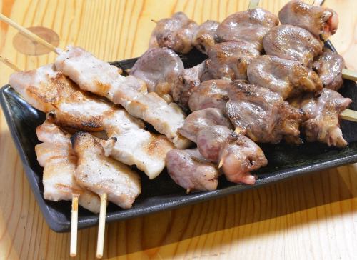 いずみどりを使用したこだわり焼き鳥