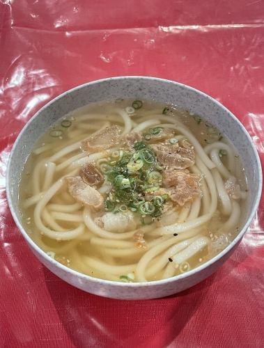 大阪名物かすうどん