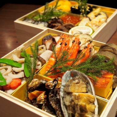 我們已開始接受2026年「特選禦節料理」的訂單。*需提前預約* 每台40,000日圓（含稅）