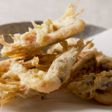 甘エビの天ぷら