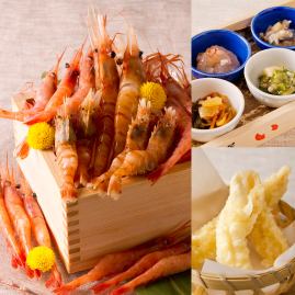 増毛の旬の素材を使用した【おすすめコース】料理全7品5000円（税込み）