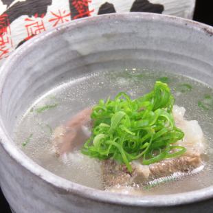 Homemade Kuroge Wagyu Beef Tail Soup