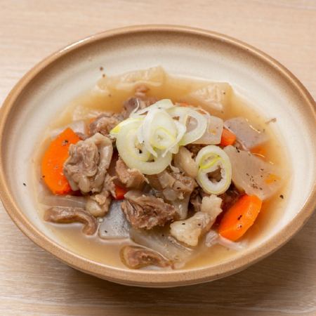 Tokiwa-tei homemade salted beef tendon stew