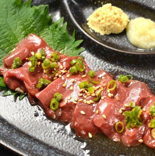 【至高のレバ刺し】好きな人には堪らない。