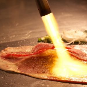 さしとろリブロース大判一枚炙り