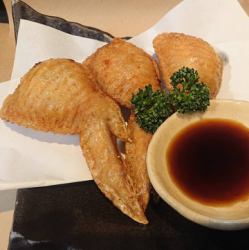 3 chicken wing gyoza