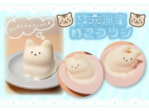 【数量限定！】SNSでも話題の！『ねこプリン』