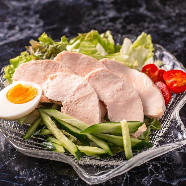 お酒のお供に♪自家製鶏ハム