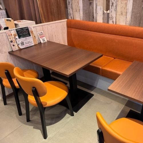 団体様OKソファー席♪