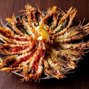 【名物！太陽の海老入り】忘・新年会限定コース 全8品+飲み放題付⇒2H6,000円(税込)