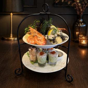 15時から17時限定！2時間飲み放題付き！超お得な海鮮アフタヌーンセット！3,980円