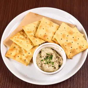 蟹味噌クリームチーズのカナッペ